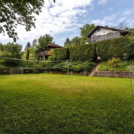 Private Summer House With Swimming Pool, Beach Bar And Pit For Football And Volleyball Hvezdonice Exterior foto